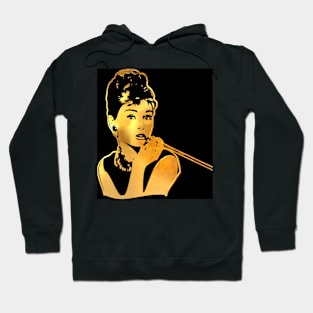 Audrey Hepburn | Gold Series | Pop Art Hoodie